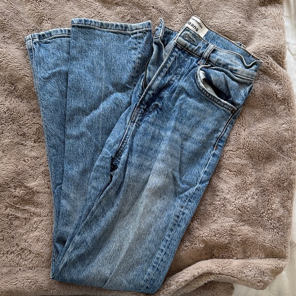 Reformation High Rise Blue Jeans - Picture 4 of 5